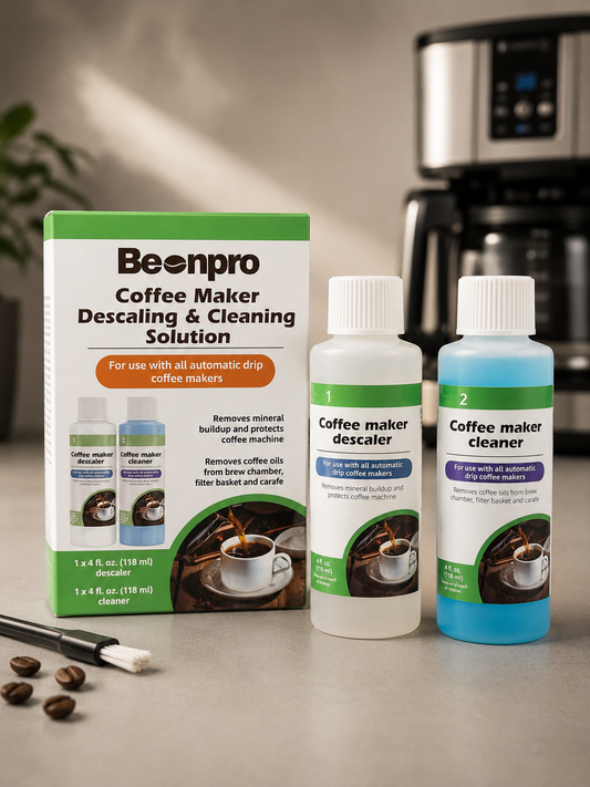 BeanPro Coffee Maker Descaling & Cleaning Solution Kit