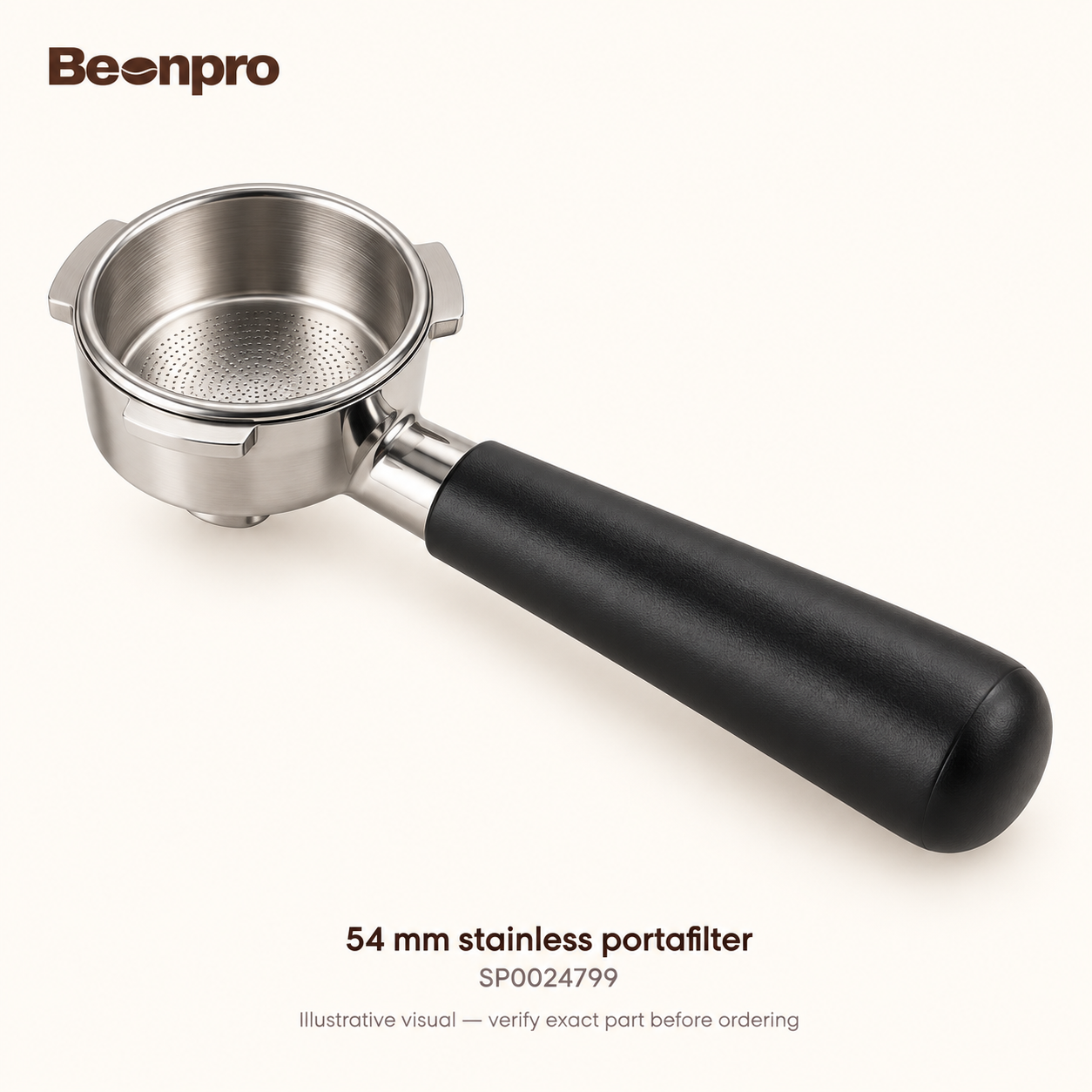 BeanPro Portafilter 54mm stainless — SP0024799